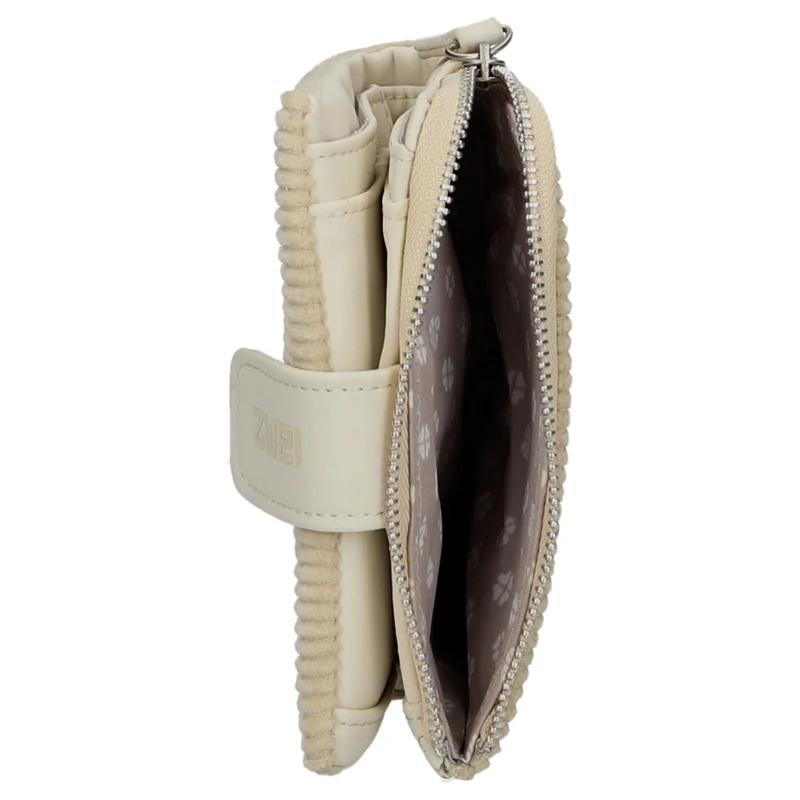zwei Mademoiselle MW5 - Geldbörse 6cc 13 cm (cord-creme)