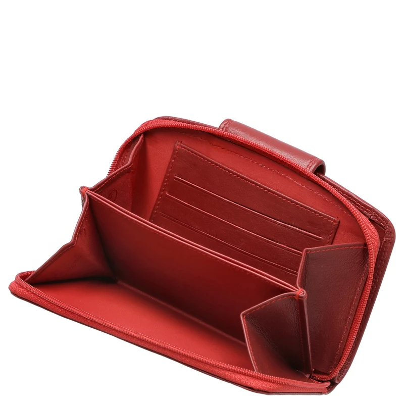 Golden Head Polo - Geldbörse 6cc 14 cm RFID (rot)