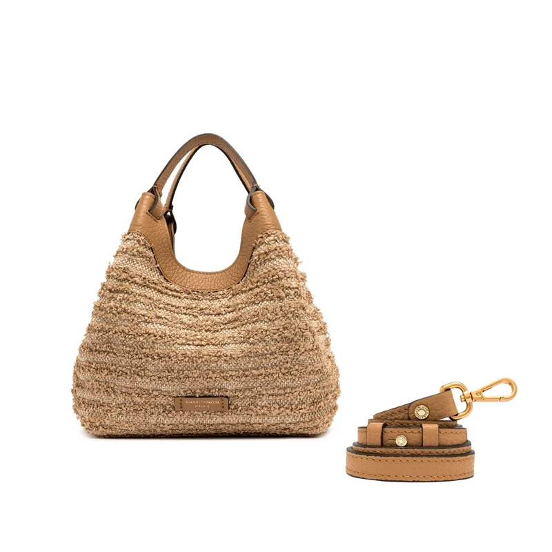 Gianni Chiarini Dua Beuteltasche Stroh