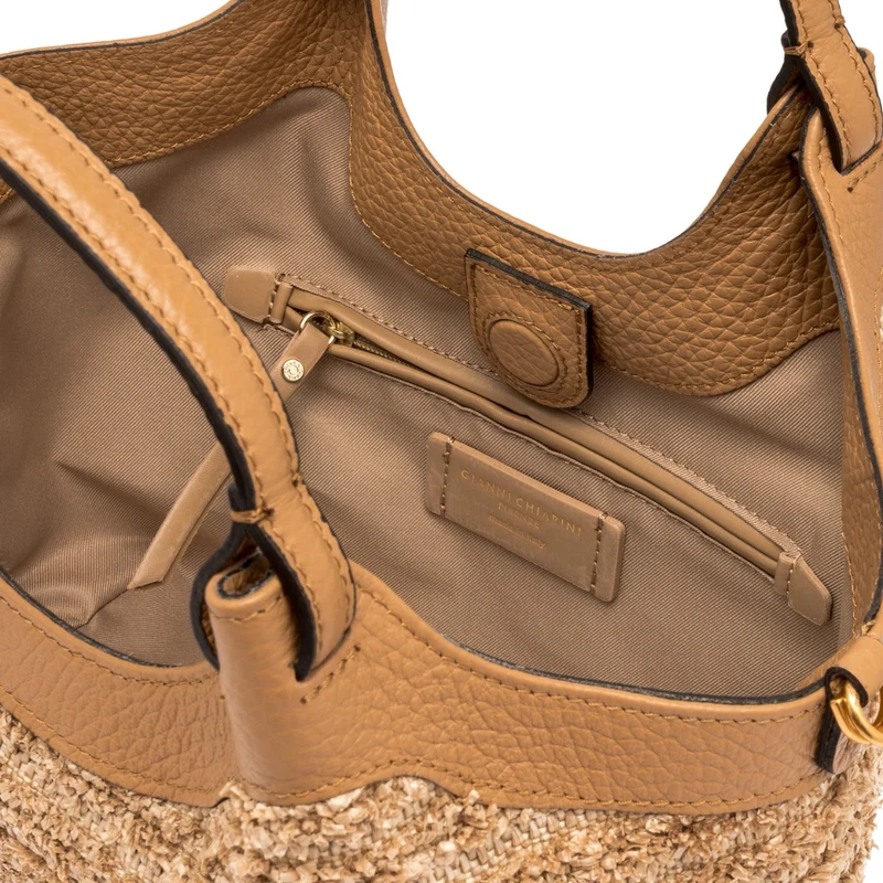 Gianni Chiarini Dua Beuteltasche Stroh