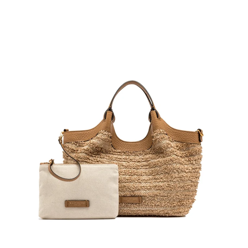 Gianni Chiarini Dua Beuteltasche Stroh