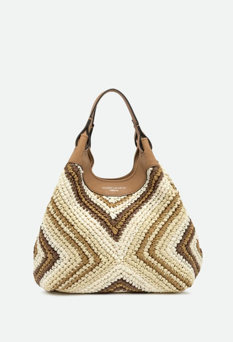 Gianni Chiarini Dua Beuteltasche Stroh