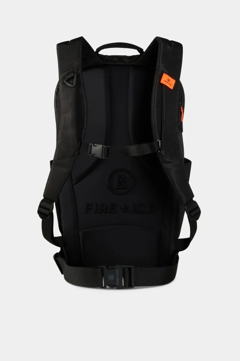 Fire+ice Park City Ari Black Rucksack