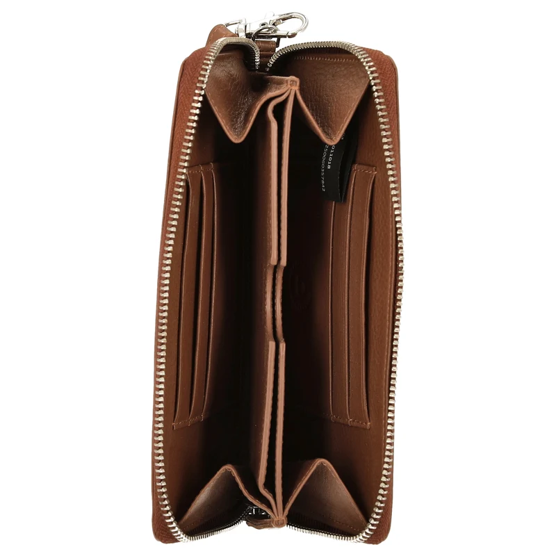 bugatti Lady Top - Geldbörse 6cc 18 cm (cognac)