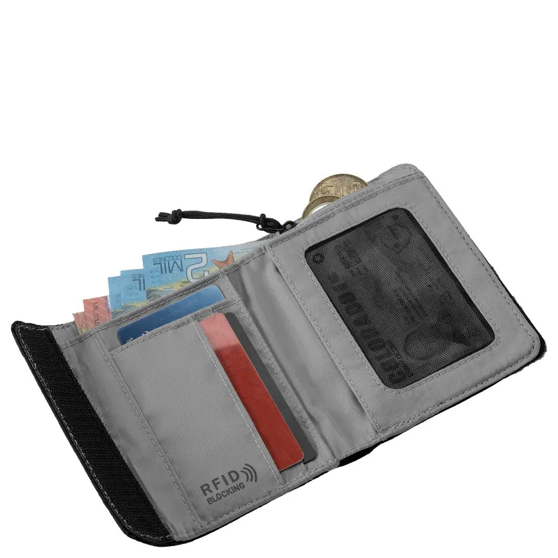 eagle creek Stash RFID Tri-Fold - Geldbörse 2cc 13 cm (black)