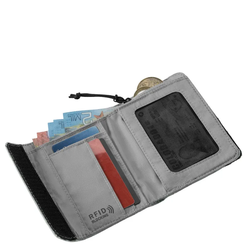 eagle creek Stash RFID Tri-Fold - Geldbörse 2cc 13 cm (storm grey)