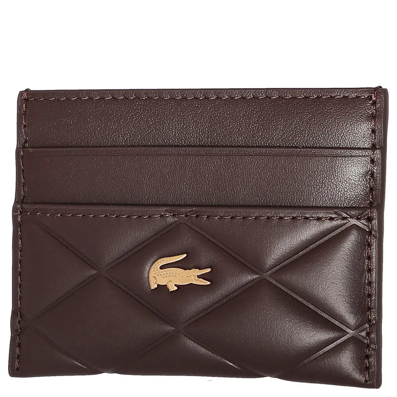 Lacoste Crocodelle - Geldbörse 2cc 10.5 cm (winetasting)