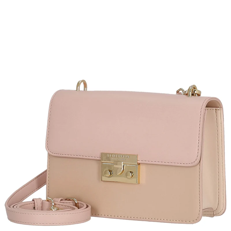 Seidenfelt Tricolor Pitea - Umhängetasche 21 cm (powder blush)