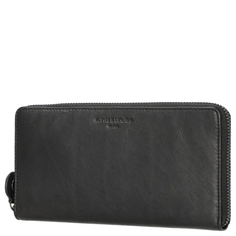 aunts & uncles Grandmas Luxury Club Cynthia - Geldbörse 13cc 20 cm RFID (black smoke)
