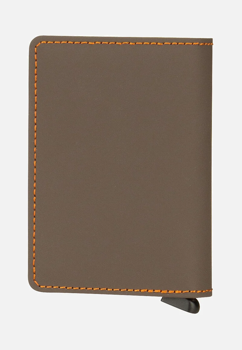 Slimwallet Matte Truffle-Orange - Portemonnaie