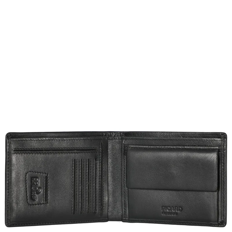 Picard London 1 - Geldbörse 13 cm (schwarz)