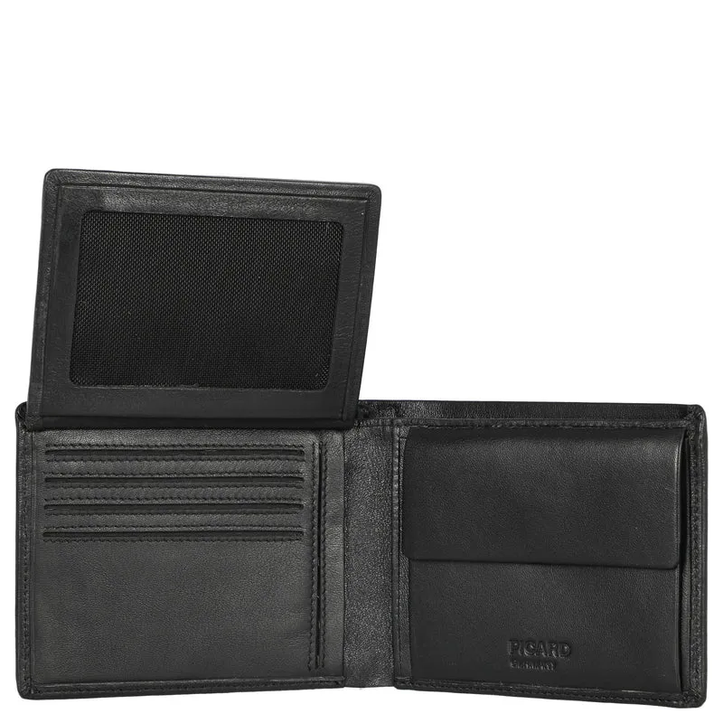 Picard London 1 - Geldbörse 12 cm (schwarz)