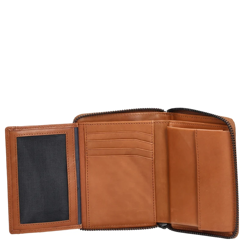 aunts & uncles Norwegians Eirik - Geldbörse 8cc 12 cm RFID (cognac)