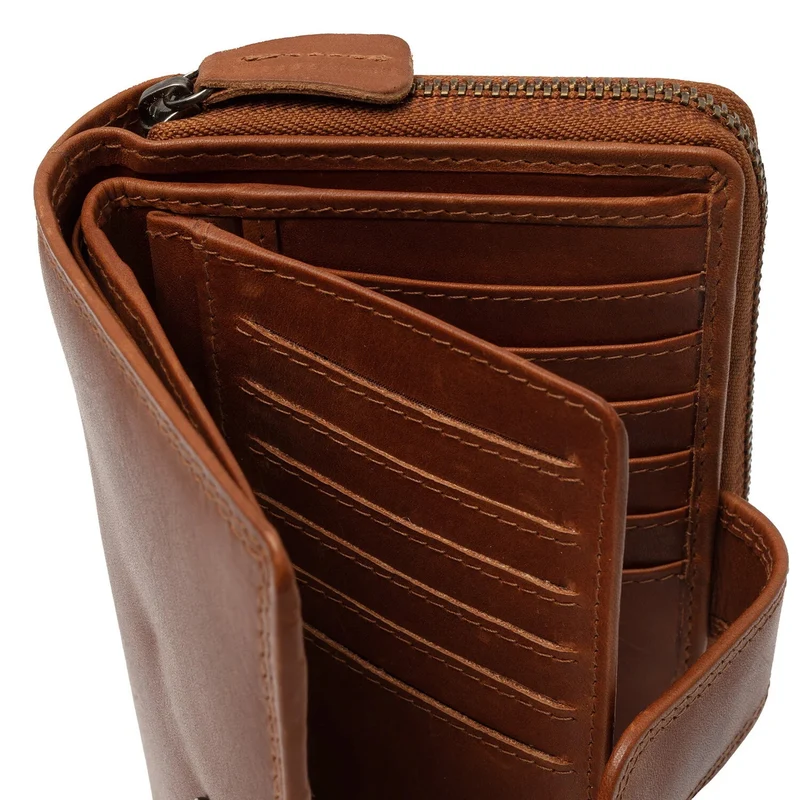 The Chesterfield Brand Charlotte - Geldbörse 16cc 16 cm RFID (cognac)
