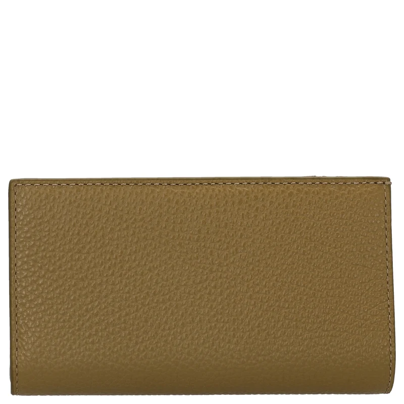 Coccinelle Metallic Soft - Geldbörse 12cc 16 cm (seagrass)