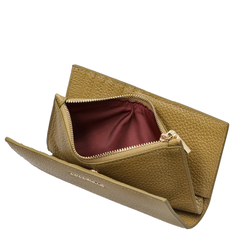 Coccinelle Metallic Soft - Geldbörse 12cc 16 cm (seagrass)