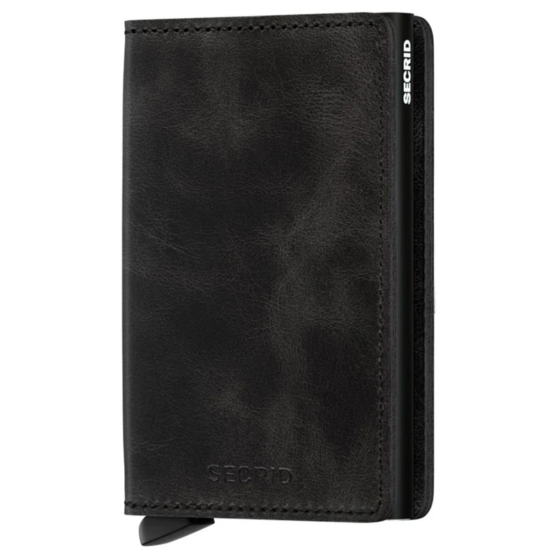 Secrid Vintage Slimwallet - Geldbörse RFID 6.8 cm (black)