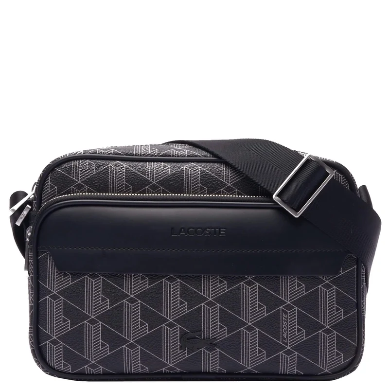 Lacoste The Blend Reporter - Umhängetasche 24 cm (monogram noir gris)