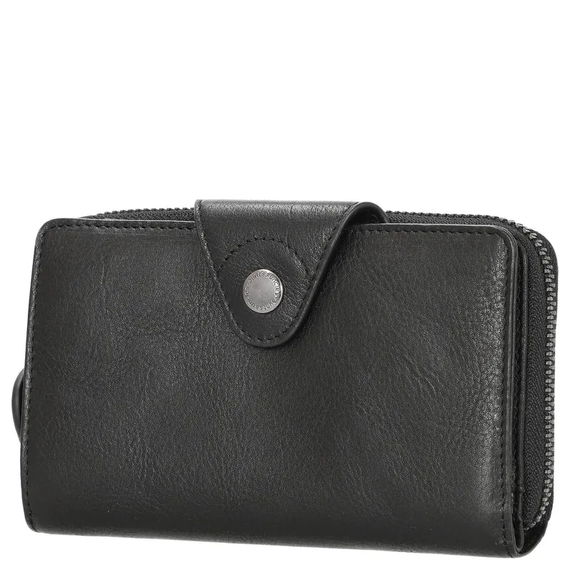 aunts & uncles Grandmas Luxury Club Francis - Geldbörse 13cc 15 cm RFID (black smoke)