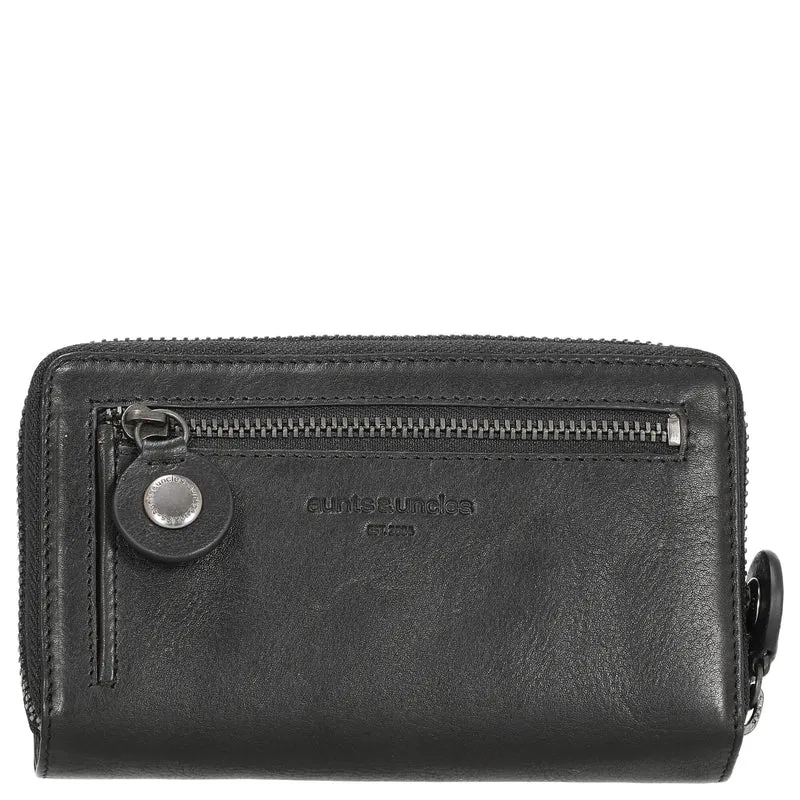 aunts & uncles Grandmas Luxury Club Francis - Geldbörse 13cc 15 cm RFID (black smoke)