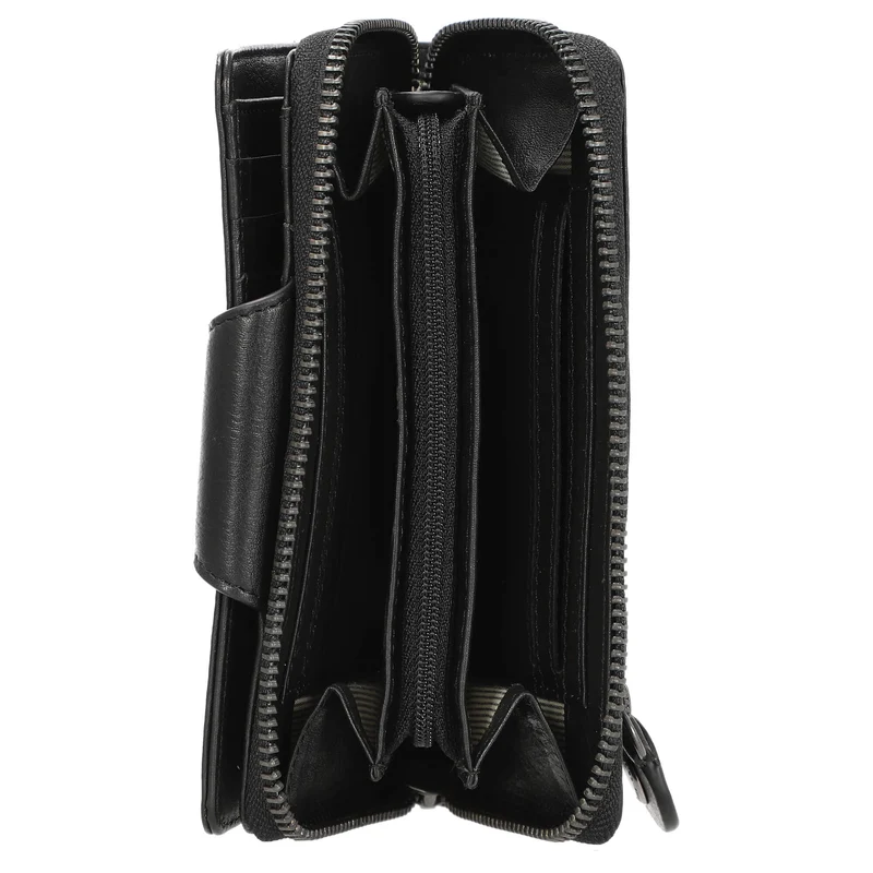 aunts & uncles Grandmas Luxury Club Francis - Geldbörse 13cc 15 cm RFID (black smoke)