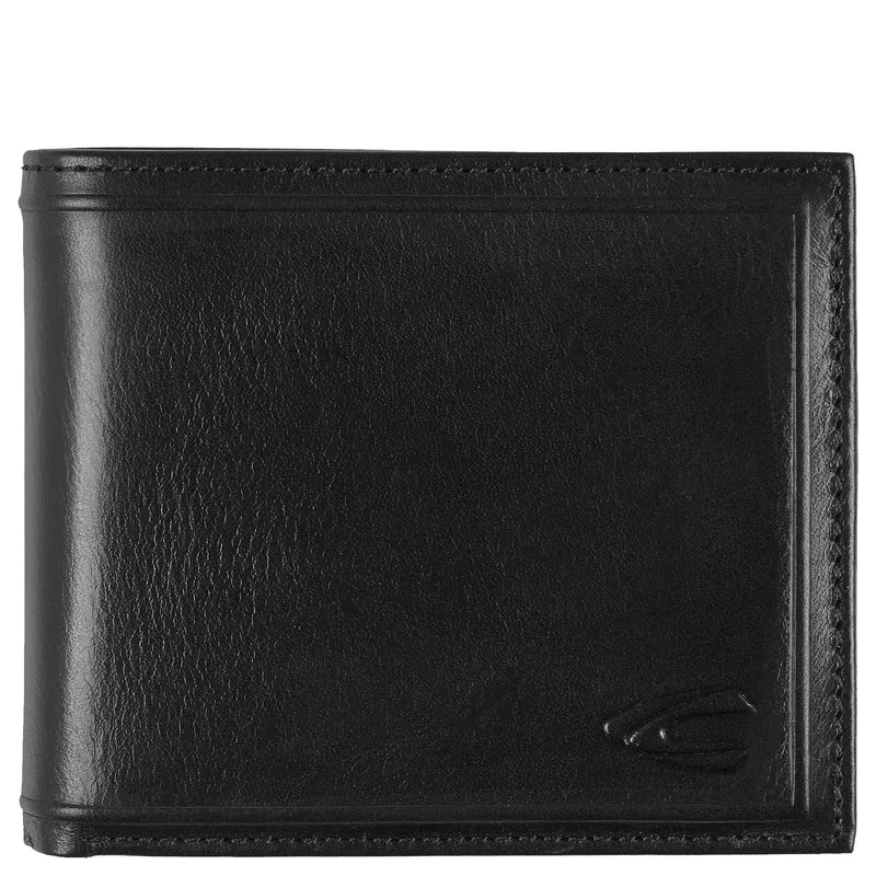 Camel Active Wood - Geldbörse 6cc 10.5 cm (black)
