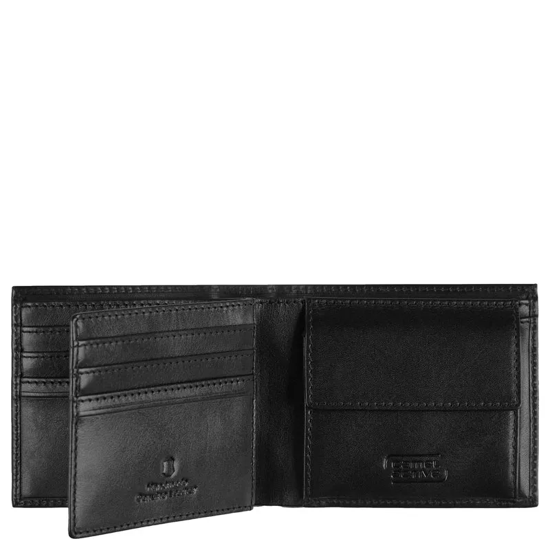 Camel Active Wood - Geldbörse 6cc 10.5 cm (black)