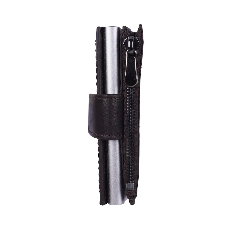 Strellson Norton C-four E-cage Sv8 Darkbrown Kreditkartenetui