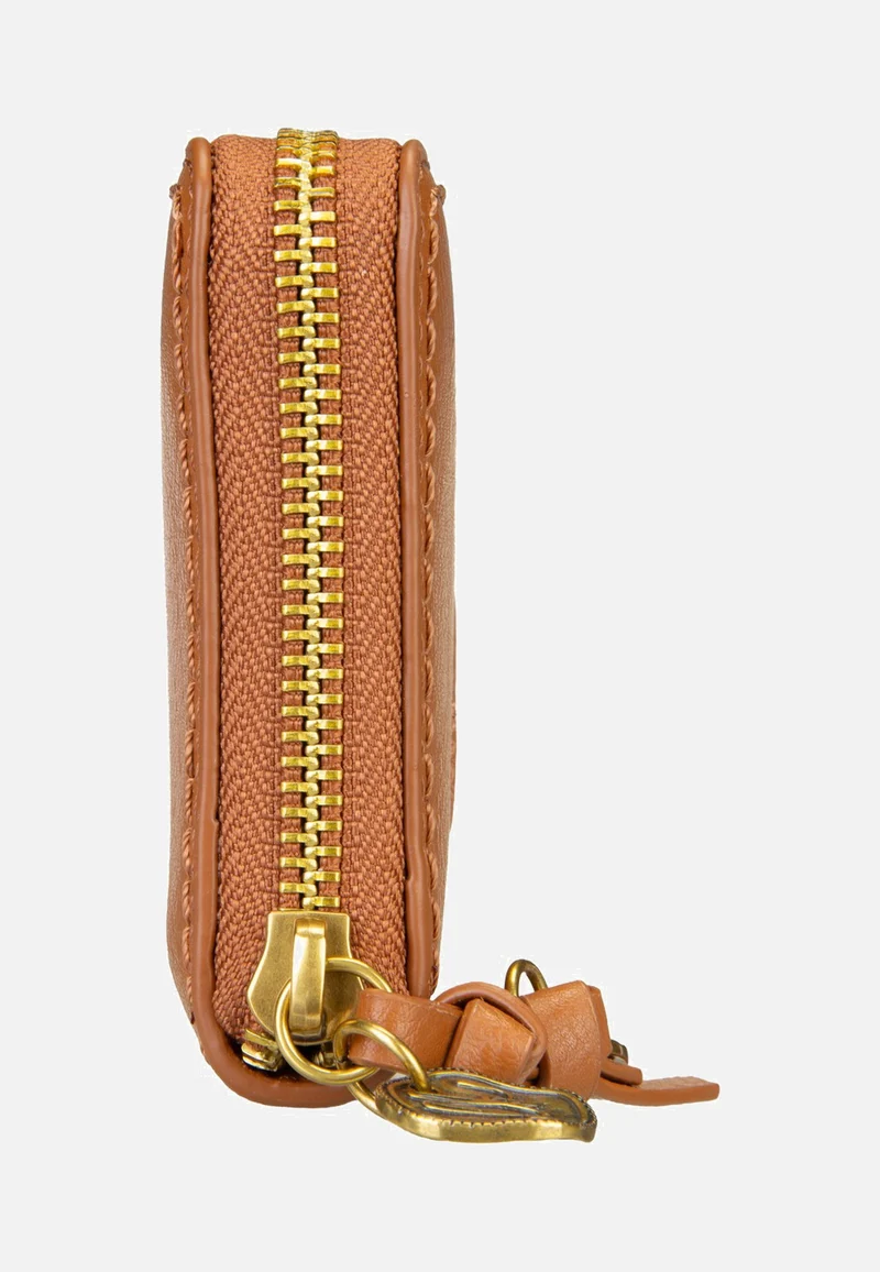 Capri Gigi Cow Natural Cognac - Portemonnaie