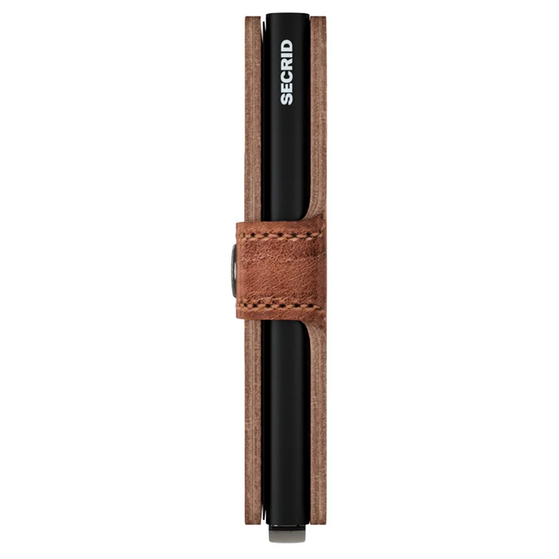 Secrid Dutch Martin Miniwallet - Geldbörse RFID 6.5 cm (whiskey)