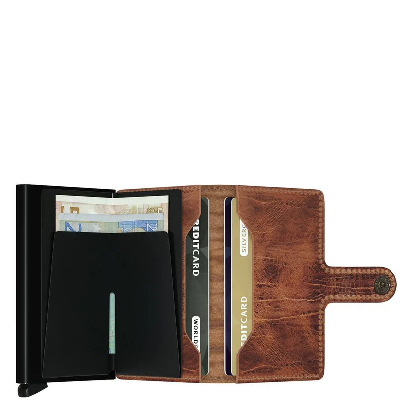 Secrid Dutch Martin Miniwallet - Geldbörse RFID 6.5 cm (whiskey)