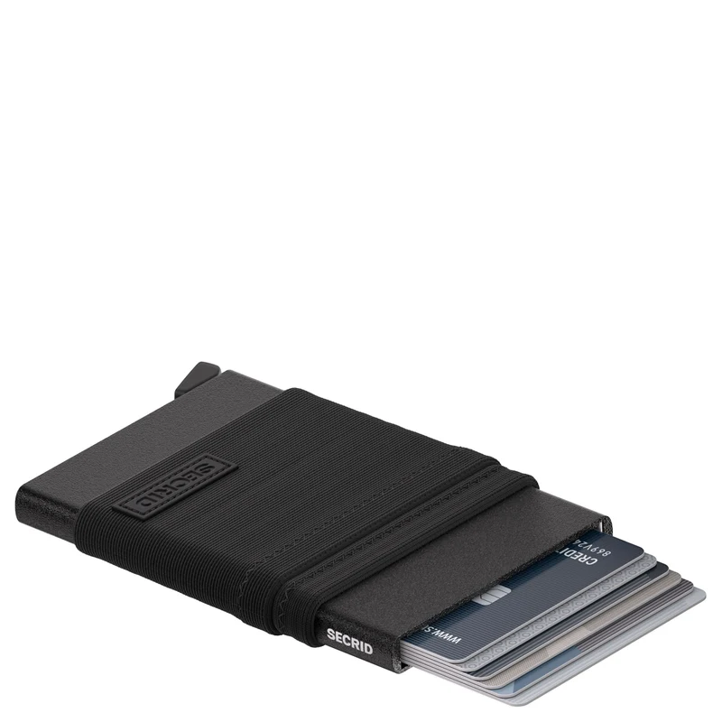 Secrid Flexwallet - Kreditkartenetui 6cc 10.2 cm RFID (black)