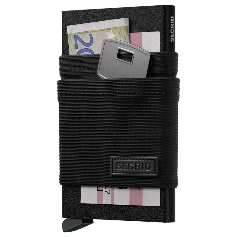 Secrid Flexwallet - Kreditkartenetui 6cc 10.2 cm RFID (black)