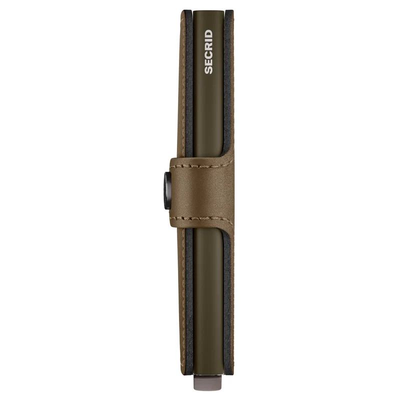 Secrid Miniwallet Matte Satin - Geldbörse 6cc 10.2 cm (bronze)