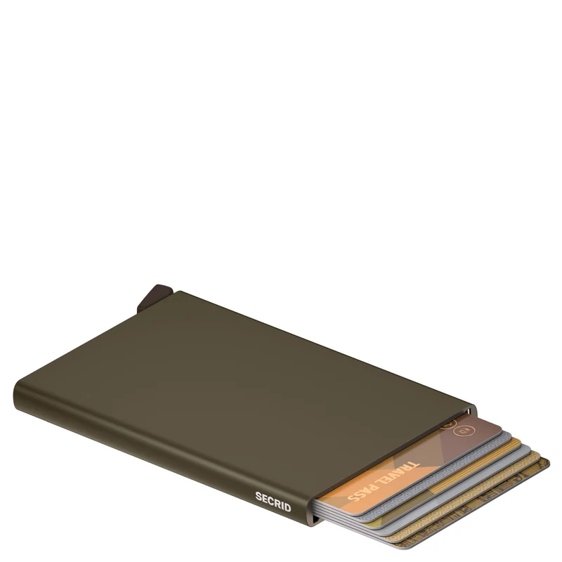 Secrid Cardprotector - Kreditkartenetui 6 cm RFID (cedar)
