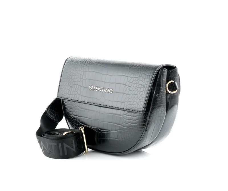 Valentino Bags Bigs Nero Überschlagtasche