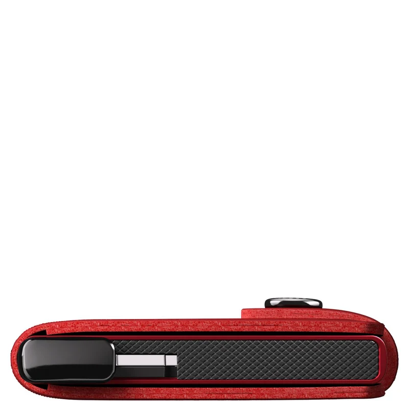 Secrid Miniwallet Emboss Diamond - Kreditkartenetui 6cc 10.2 cm RFID (red+)