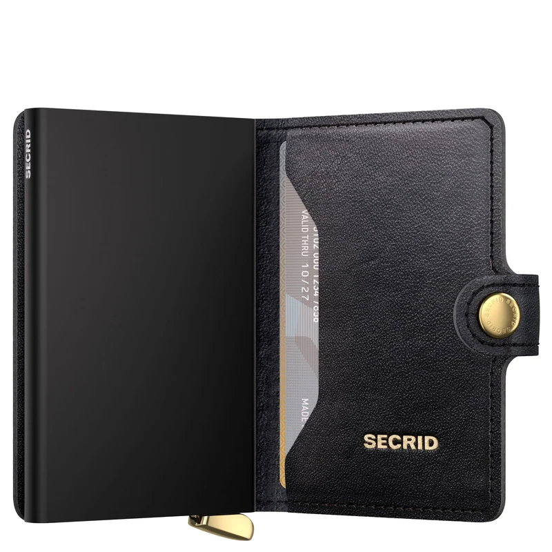 Secrid Miniwallet Emboss Diamond - Kreditkartenetui 6cc 10.2 cm RFID (black+)