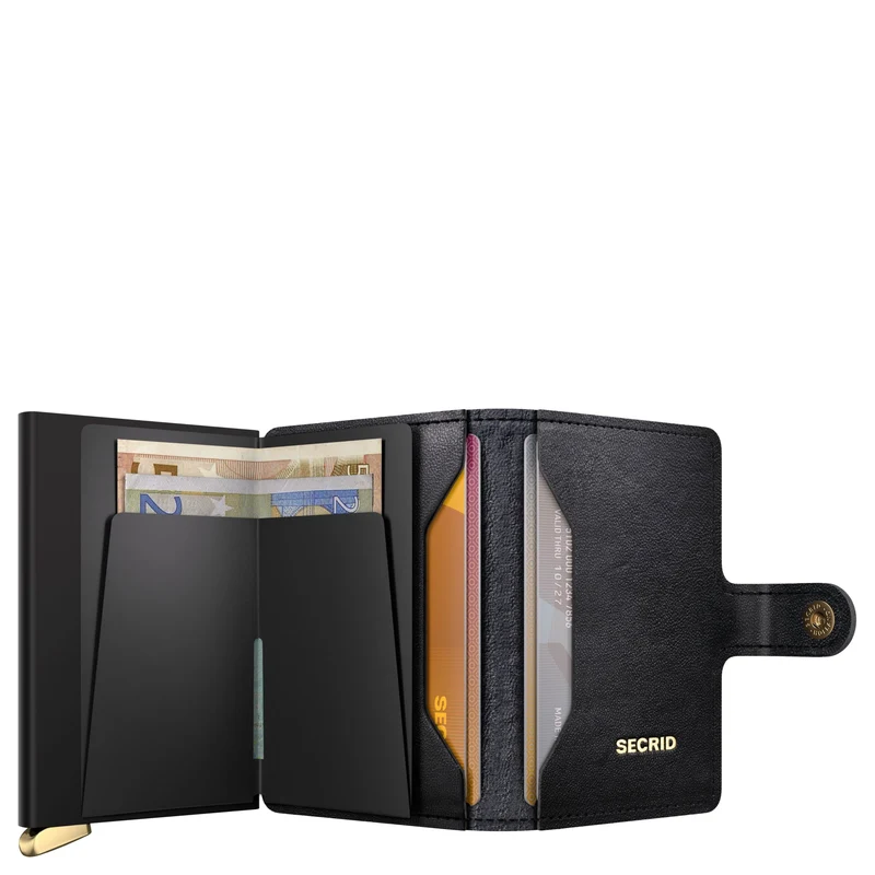Secrid Miniwallet Emboss Diamond - Kreditkartenetui 6cc 10.2 cm RFID (black+)
