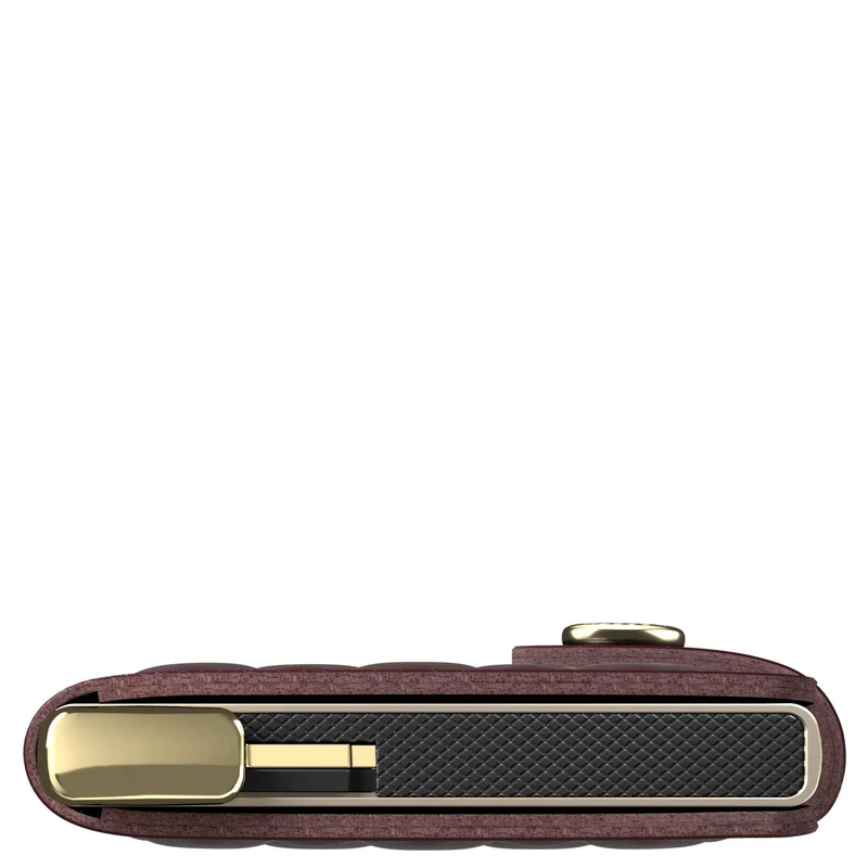 Secrid Miniwallet Emboss Diamond - Kreditkartenetui 6cc 10.2 cm RFID (bordeaux+)