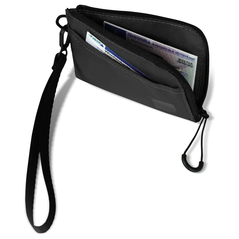 Jack Wolfskin Wandermood - Geldbörse 12 cm (granite black)