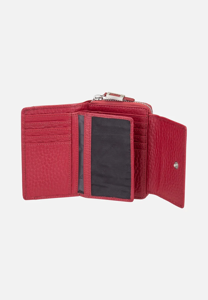 Hirsch 70607 Granat - Portemonnaie
