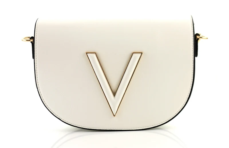 Valentino Bags Coney Bianco Überschlagtasche