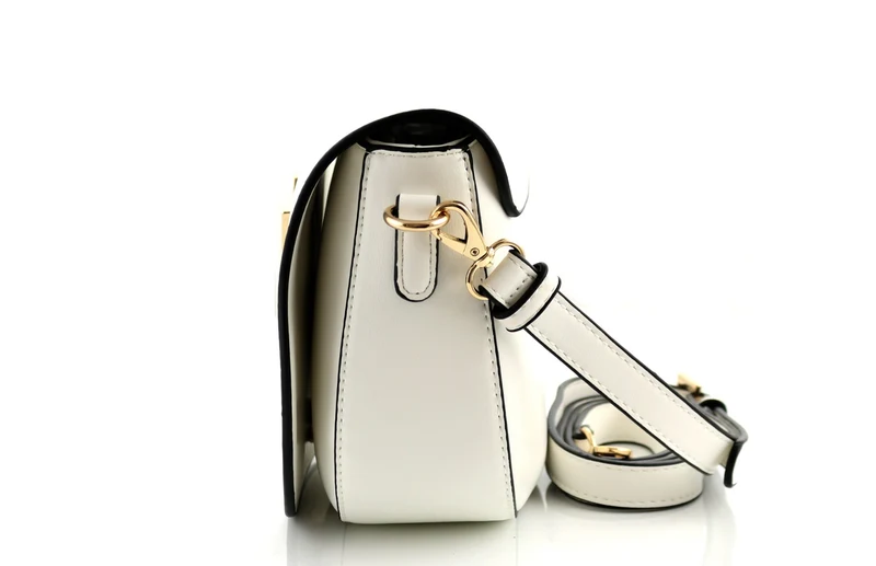 Valentino Bags Coney Bianco Überschlagtasche