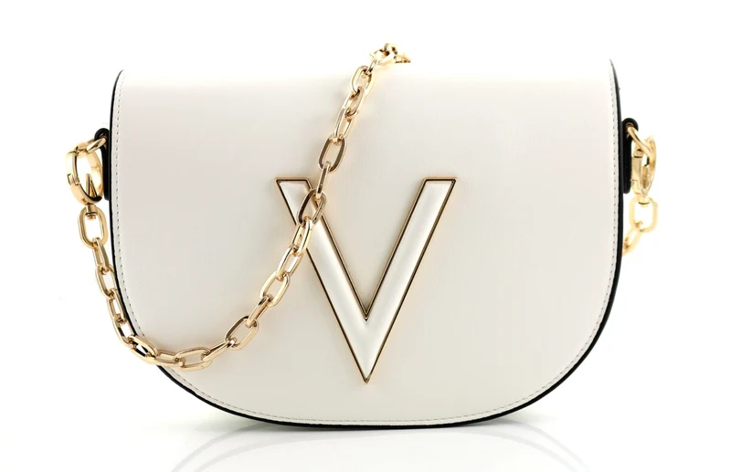 Valentino Bags Coney Bianco Überschlagtasche