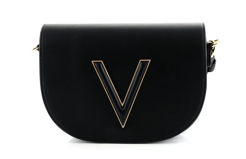 Valentino Bags Coney Nero Überschlagtasche