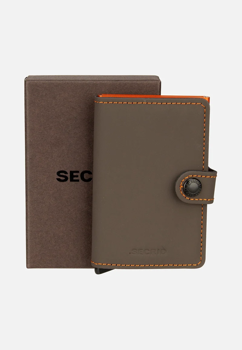 Miniwallet Matte Truffle-Orange - Portemonnaie