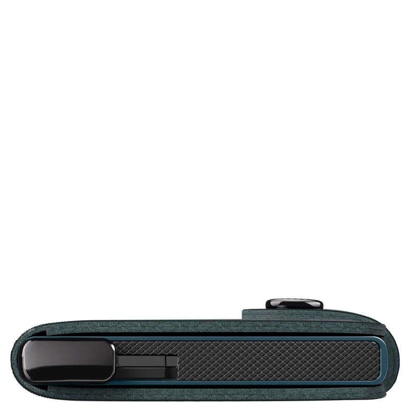 Secrid Miniwallet Naplak - Kreditkartenetui 6cc 10.2 cm RFID (bottle green+)