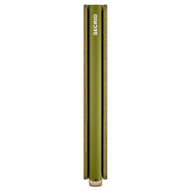 Secrid Premium Basco Slimwallet - Geldbörse RFID 6.5 cm (olive+)