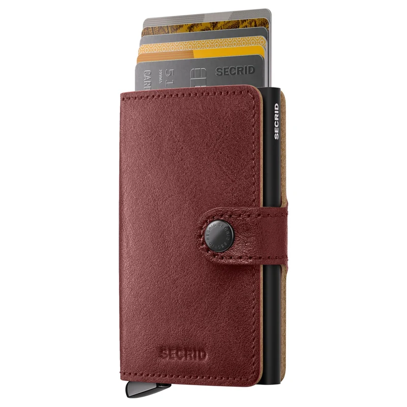 Secrid Premium Basco Miniwallet - Geldbörse RFID 6.5 cm (brown+)